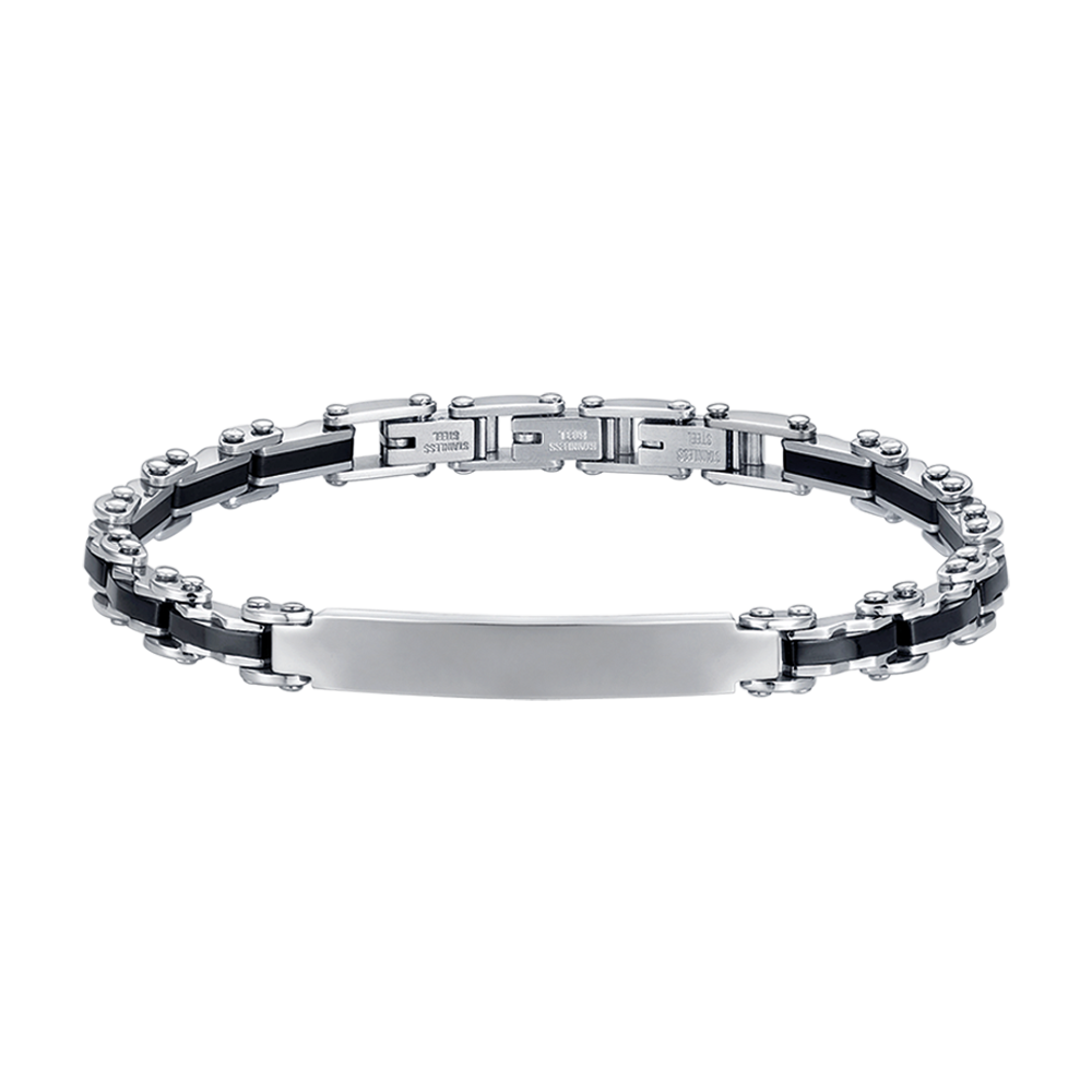 HERREN-STAHLKETTEN-GLIEDERARMBAND