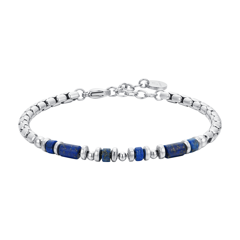 LAPIS BLUE STEEL HERRENARMBAND