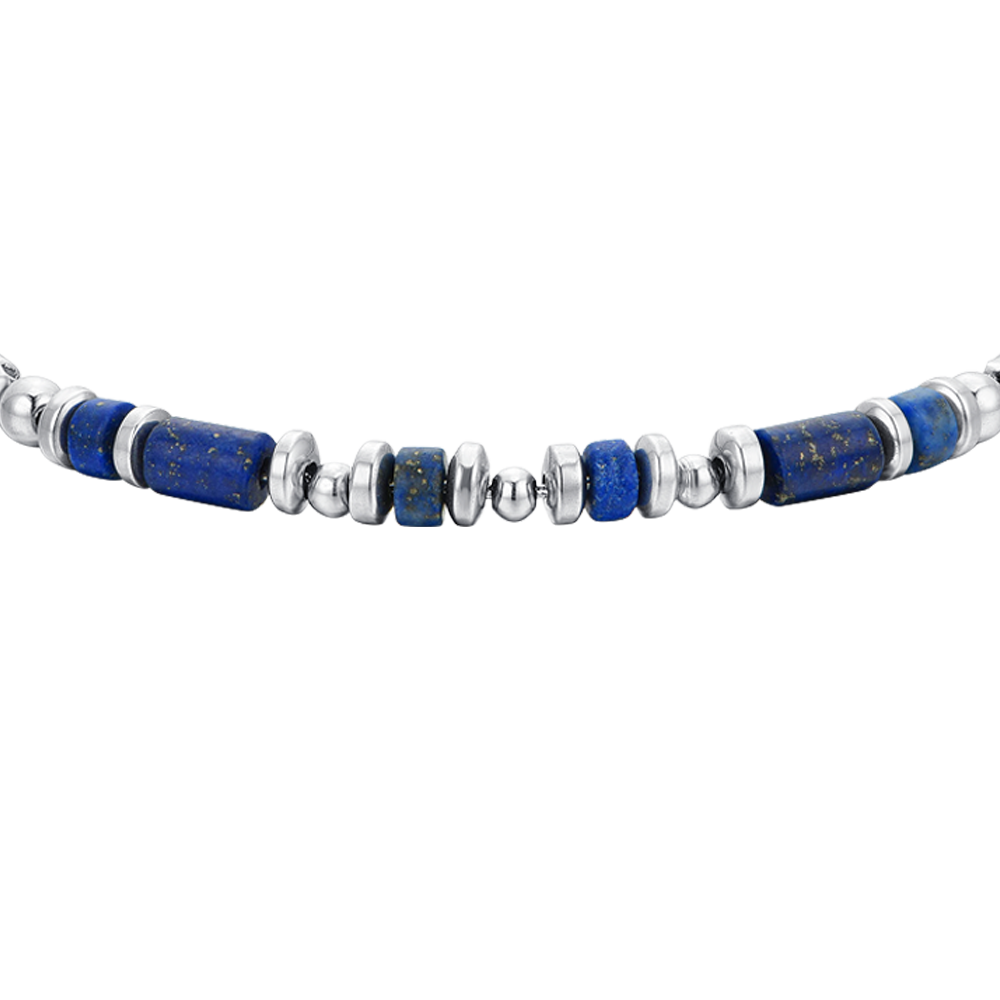 LAPIS BLUE STEEL HERRENARMBAND