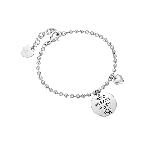 ARMBAND MIT DER AUFSCHRIFT "ICH TUE, WAS ICH WILL".