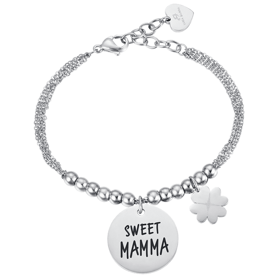 SWEET MOM WOMAN'S STEEL BRACELET Luca Barra