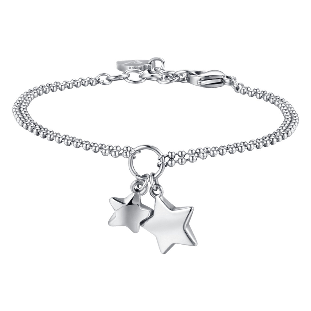 IP GOLD STAHL DAMEN ARMBAND MIT STERNEN