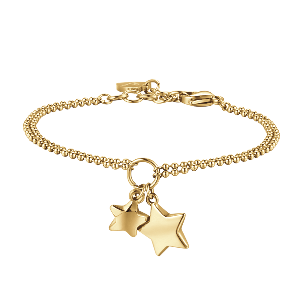 IP GOLD DAMEN-ARMBAND MIT STERNEN Luca Barra