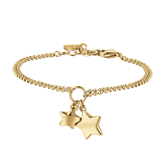 IP GOLD DAMEN-ARMBAND MIT STERNEN Luca Barra