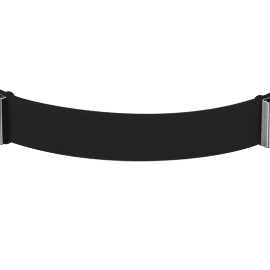 SCHWARZES SILIKONARMBAND FÜR FRAUEN