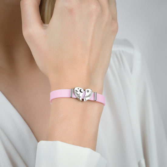 ROSA SILIKONARMBAND FÜR FRAUEN