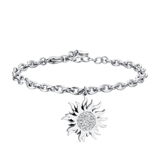 DREHBARE SONNE STAHL DAMENARMBAND