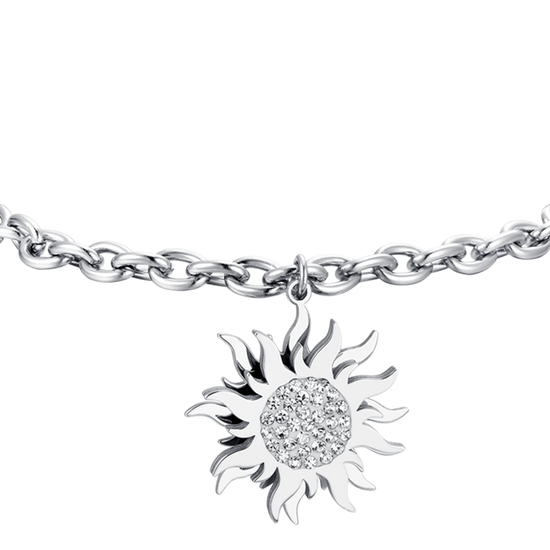 DREHBARE SONNE STAHL DAMENARMBAND