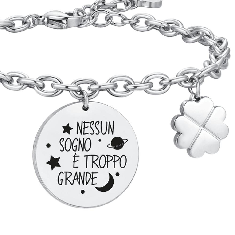 BRACCIALE DONNA IN ACCIAIO SOGNO