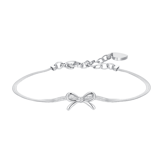 BRACCIALE DONNA IN ACCIAIO FIOCCO Luca Barra