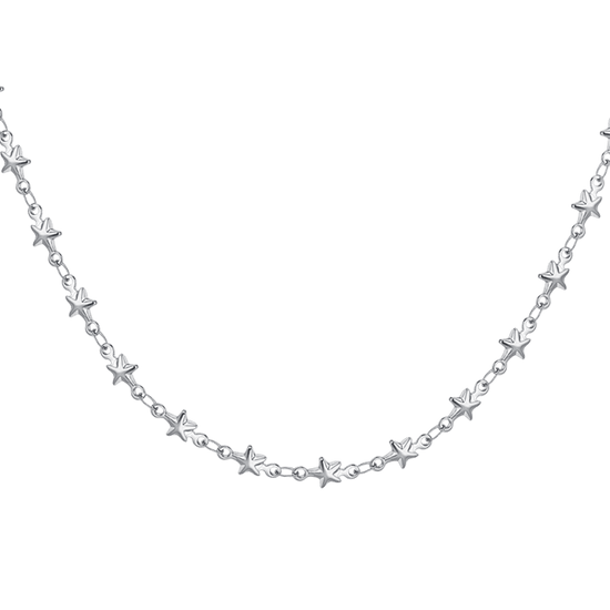 COLLANA DONNA IN ACCIAIO STELLE