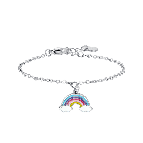 REGENBOGEN STAHL MÄDCHEN ARMBAND