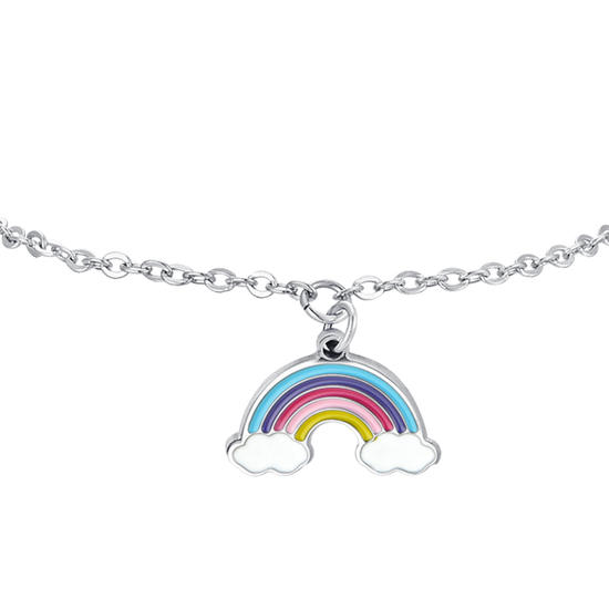 REGENBOGEN STAHL MÄDCHEN ARMBAND